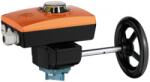 Ebro Armaturen Reductor manual tip 5020AR/10/400 Ebro Armaturen, IP65 inchidere in sens orar flansa cuplare pe servomotor F10/F12 confara ISO5211 raport reducere 40: 1 pentru robineti DN350-400 având axul de 27mm (4