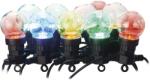 EMOS Party Light DCPM01 fényfüzér, 10 színes izzó, Kültéri és beltéri, IP44, 5 m kábel (EM-DCPM01)