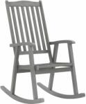 vidaXL Balansoar cu perne, gri, lemn masiv de acacia (3064222) Balansoar