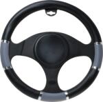 Automax Husa volan Chrome Ring Gri, material cauciucat, diametru 37-39cm AutoDrive ProParts