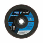 Norton Vulcan R265D lamellás csiszolókorong Ø180x22 mm P60, 10 db/csomag (CT298835)
