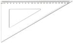 ANTILOP Vonalzó háromszög 60° 22, 5cm, műanyag Antilop (49889) - pencart