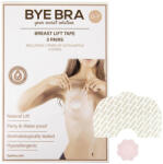 Bye Bra D-F - láthatatlan push-up melltartó tapasz (pink, 6 db) (92916600005)