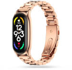 Tech-Protect Stainless szíj Xiaomi Mi Band 7, rose gold