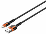 LDNIO LS532, USB - Lightning 2m Cable (Grey-Orange) (LS532-lightning)
