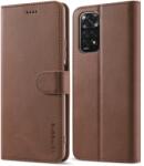 LC.IMEEKE Husa portofel IMEEKE Xiaomi Redmi Note 12 Pro 5G maro inchis