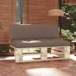 vidaXL Canapea de mijloc de grădină din paleți, lemn de pin tratat (3066537) - maryon