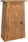 vidaXL Dulap suspendat baie, lemn masiv de pin reciclat, 42x23x70 cm (246039)