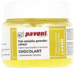 La Pavoni Colorant Alimentar Liposolubil, Galben-Lamaie, Pudra, Chocolart, Pavoni, 40 g (L04SB)