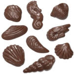 Chocolate World Matrita Policarbonat Creaturi Marine 22 Praline Ciocolata 4 - 6.5 g (CW12065) Forma prajituri si ustensile pentru gatit