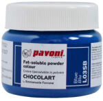 Pavoni Colorant Alimentar Liposolubil Pudra, CHOCOLART Albastru fara E171, 40 g - Azo Free (L03SB)