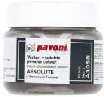 Pavoni Colorant Alimentar Hidrosolubil Pudra ABSOLUTE, Negru fara E171, 50 g (A10SB)