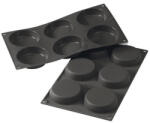 Martellato Forma Silicon Discuri O8xH1.8 cm, 6 cavitati (30SF047N) Forma prajituri si ustensile pentru gatit