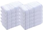 Ralex Pucioasa Pachet 10 prosoape baie HoReCa 70x140 cm Bumbac 100%, Greek Border 500 grame/mp, Alb Prosop
