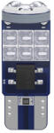 CE Contact Electric Bec auto T10 PCB cu 15 led-uri 3030 si CANBUS albastru (LA-T10-3030-15-BLUE)