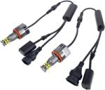 LEDtech BMW H8 Angeleye LED izzó E87 E90 LCI E60 E84 F10 E70 E71 120W 6000K Jégfehér - Hideg fehér Canbus Cree Angel Eye Eyes ✔️ 07119906503 (07119906503)