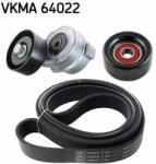 SKF Set curea transmisie cu caneluri SKF VKMA 64022 (VKMA 64022) - automobilus