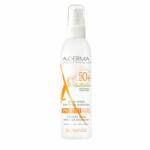 A-DERMA - Spray protectie solara pentru copii SPF 50+Protect Kids A- Derma Spray 200 ml