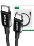 UGREEN 15276 2 x USB-C Kábel, 1, 5m (fekete) (15276) - scom