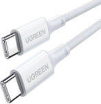 UGREEN Fast Charging Cable USB-C to USB-C UGREEN 15266 0.5m (white) (15266) - scom