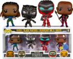 Funko Pop! 4-Pack Marvel: Black Panther Wakanda Forever - Nakia, Black Panther, Ironheart MK 2, Okoye figura (FU69112)