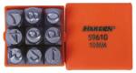 Harden Set de 9 Cifre pentru Marcare, Profesional, Harden, Dimensiuni 8 mm (ZH610858)