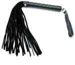 Rimba Leather Whip 35cm Black