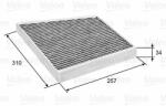 VALEO Filtru, aer habitaclu VALEO PROTECT 698741 (698741)