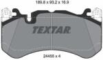 TEXTAR set placute frana, frana disc TEXTAR Q+ 2445505 (2445505)
