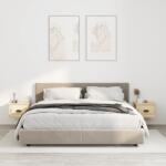 vidaXL Noptiere de perete, 2 buc. , stejar sonoma, 41, 5x36x28 cm (816383)