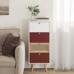vidaXL Dulapuri cu sertare 40x30x95 cm, lemn prelucrat (352154) Comoda