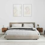 vidaXL Noptiere de perete, 2 buc. , stejar maro, 41, 5x36x28 cm (816391)