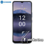 SUNSHINE Hydrogel TPU képernyővédő fólia - Ultra Clear, ÖNREGENERÁLÓ! - 1db, a teljes képernyőt védi - NOKIA G11 Plus
