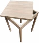  Étkező asztal, szétnyitható asztallappal, sonoma (31845)