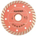 HARDEN Disc Diamantat Turbo, pentru Polizat, Taiere Umeda, Industrial, Harden, 125 mm, 22.2 mm (ZH611322)