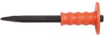 HARDEN Dalta Ascutita cu Garda si Maner din Plastic, Harden, Dimensiuni 4 x 18 x 300 mm (ZH610813) Dalta