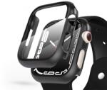 Haffner Defense 360 Apple Watch 7 (41mm) védőtok beépített edzett üveggel fekete, ECO csomagolás (FN0283) (FN0283) (FN0283)