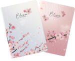 SPREE Caiet A6, coperta plastic, 40 file, SPREE Cherry Blossom