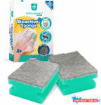  Mosogatószivacs 2 db/csomag antibakteriális cellulóz Bonus Immunetec_B693 (49570)