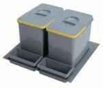 EKOTECH PRACTIKO 600 FIÓKBA SZERELHETŐ HULLADÉKGYŰJTŐ 2x12L