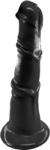 Mokko Toys Dildo Stallion, PVC, Negru, 31.5 cm, Mokko Toys Dildo