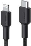 AUKEY CB-CL03 USB-C LIGHTNING 2m Black (CB-CL03 BLACK) - pcone