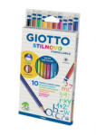 GIOTTO színesceruza 10db-os Maxi, jumbo, radíros
