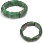  Bratara din Aventurin Natural - Diametru 61 mm - Dreptunghi - 28-29 x 19-20 mm - 1 Buc