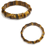  Bratara din Ochi de Tigru Natural - Diametru 56 mm - Perna 15x12 mm - 1 Buc