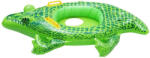  Krokodil formájú beleülős gyerek úszógumi kapaszkodóval 90 x 50 cm