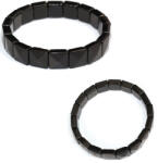  Bratara din Onix Natural - Diametru 56 mm - Patrat Fatetat 11x11 mm - 1 Buc