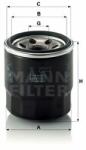Mann-filter W7023 Filtru ulei