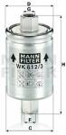 Mann-filter WK612/3 Filtru combustibil