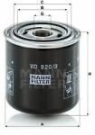 Mann-filter WD920/9 Filtru ulei